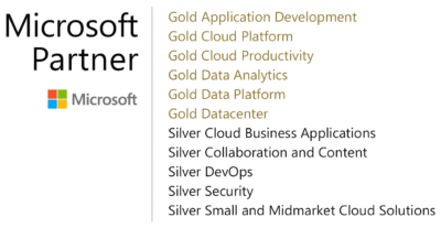 Microsoft Gold Certified Partner