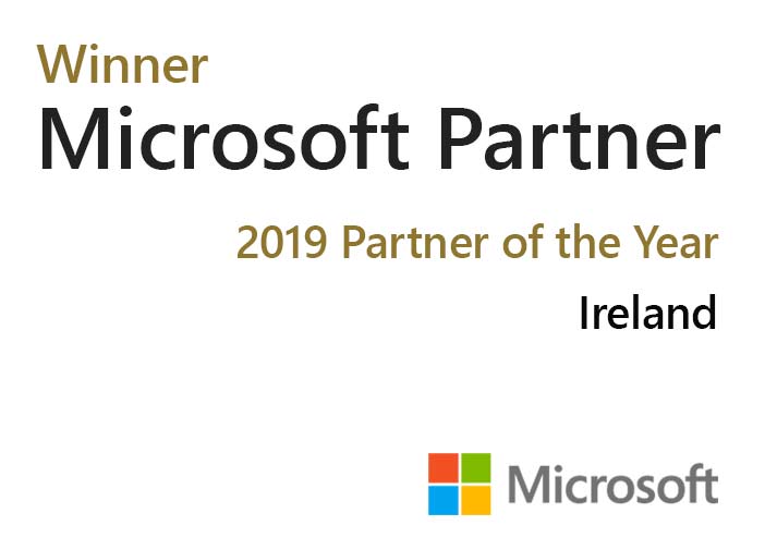 Microsoft Ireland Country Partner of the Year for 2019