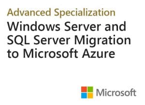 Advance specialization Windows server and sql