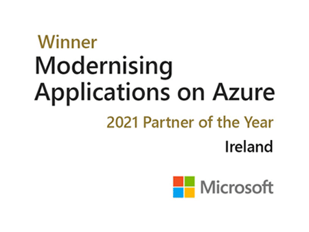 Modernising Applications on Azure 2021 Partner of the Year