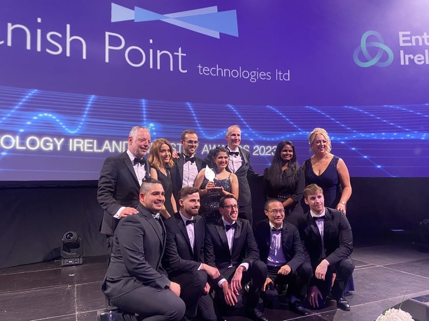 Spanish Point Technologies Honored for Global Expansion in Copyright Management with the Outstanding Achievement in International Growth in the Technology Ireland Industry Awards 2023